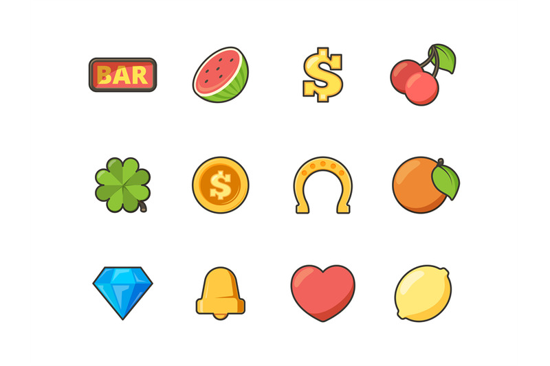 slot-machine-icon-casino-symbols-cherry-bananas-coins-heart-diamond-c