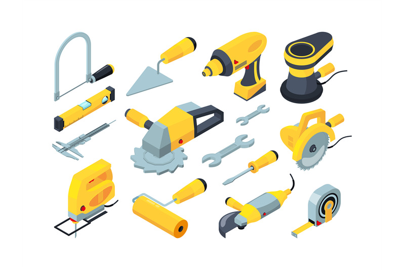 constructions-tools-drill-hammer-paintbrush-measuring-builders-equipm