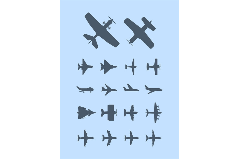 aircraft-silhouettes-plane-for-travellers-jet-transportation-vector-a