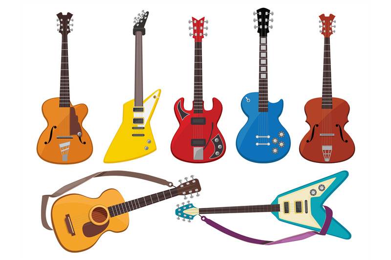 guitars-music-sound-plays-instruments-classical-acoustic-and-rock-gui