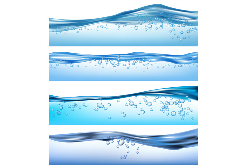 wave-realistic-nature-ocean-water-splashes-liquid-flowing-bubbles-dri