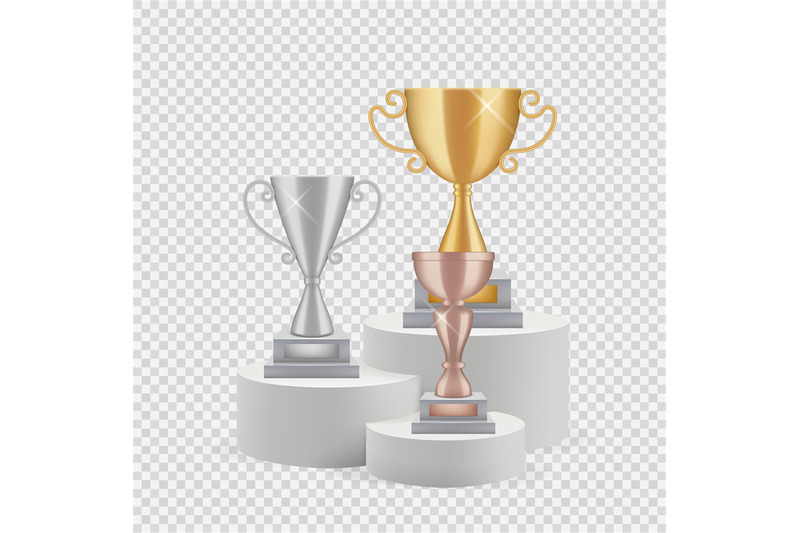 trophy-on-podium-golden-silver-and-bronze-cups-isolated-on-transpare