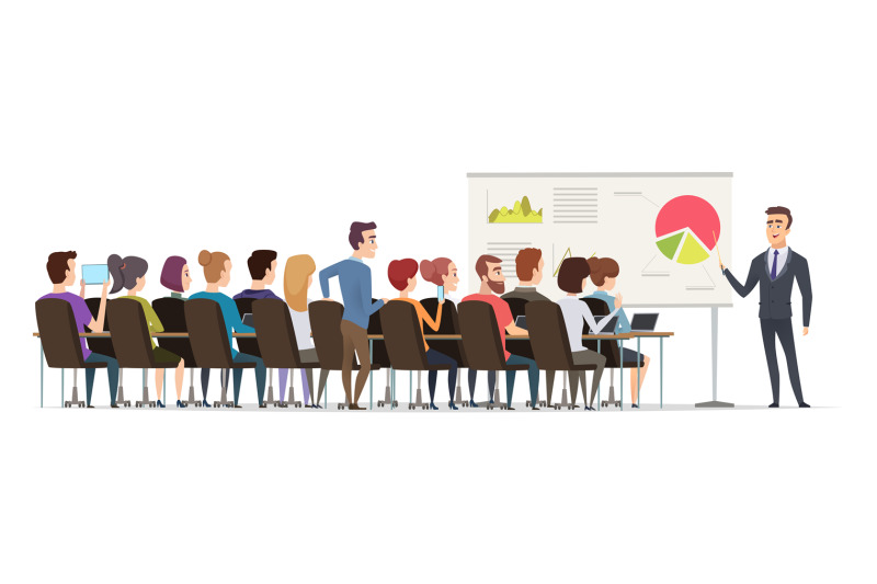 business-lecture-managers-sitting-in-conference-hall-and-listen-speec