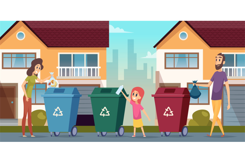 garbage-recycling-waste-separation-people-protect-nature-container-fo