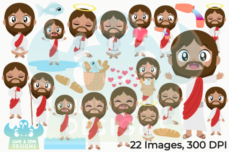 jesus-christ-pack-2-clipart-lime-and-kiwi-designs