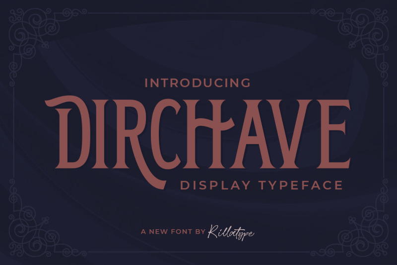 dirchave-display-typeface