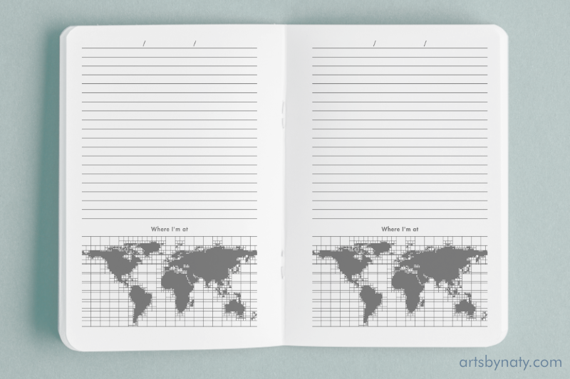 traveler-039-s-kdp-journal-with-world-map
