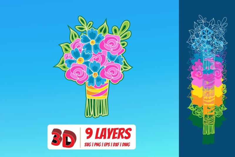 3d-layered-flowers-svg-bundle