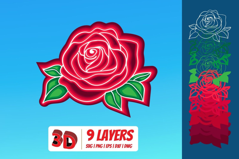 3d-rose-svg