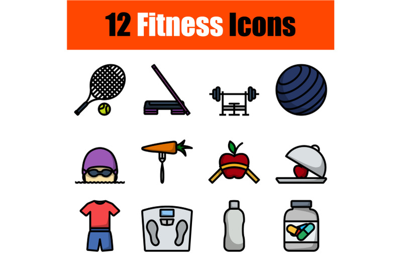 fitness-icon-set