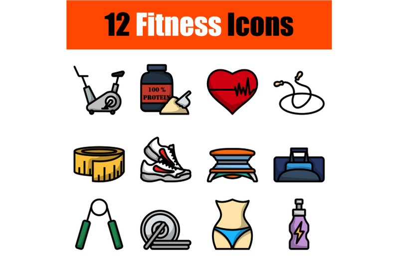 fitness-icon-set