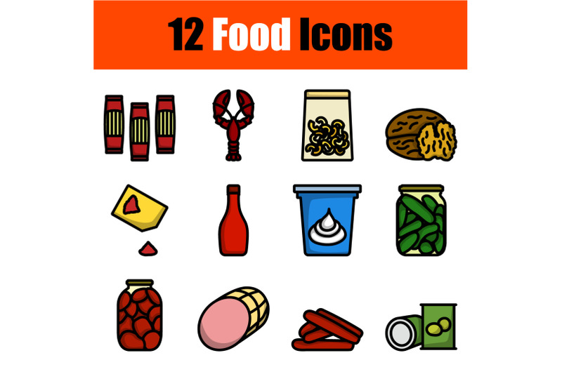 food-icon-set