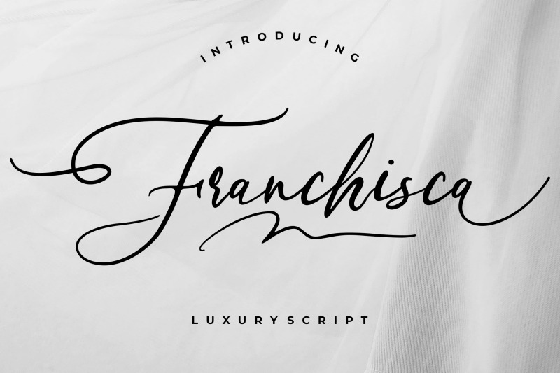 franchisca-luxury-script