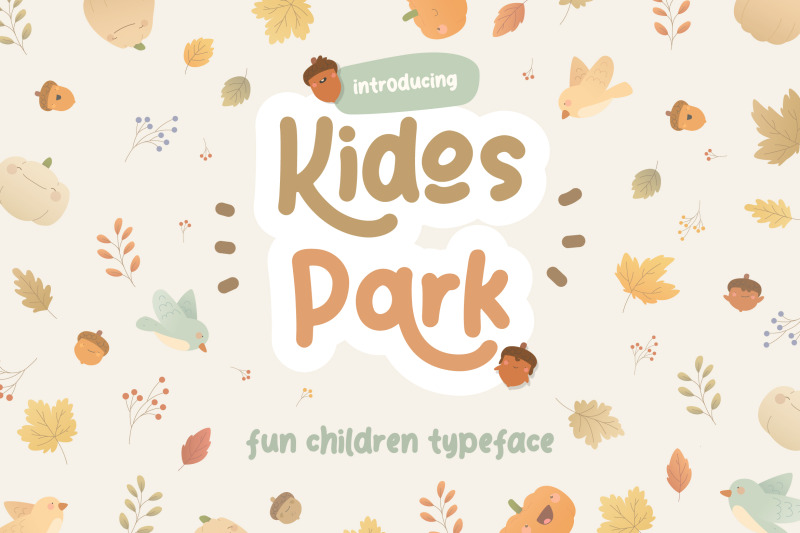 kidos-park-fun-children-typeface