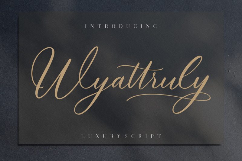 wyattruly-luxury-script
