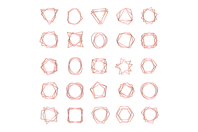 geometrical-frames-abstract-polygonal-shapes-elegant-borders-wedding