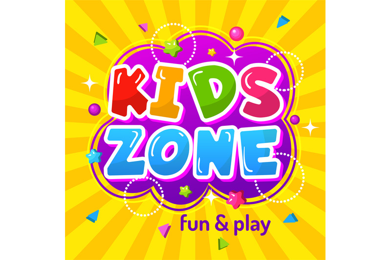 kids-zone-promotional-colorful-game-area-poster-happy-childrens-emble