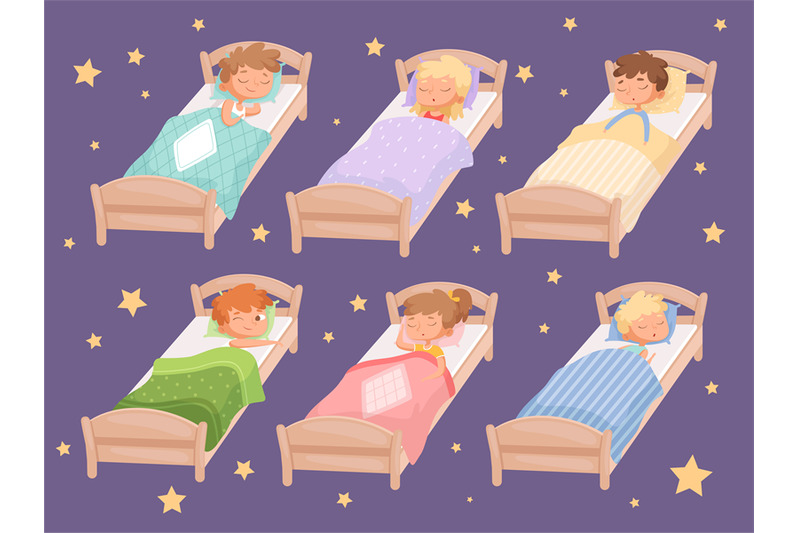 kids-sleeping-quiet-hour-in-kindergarten-blanket-childrens-bedroom-re