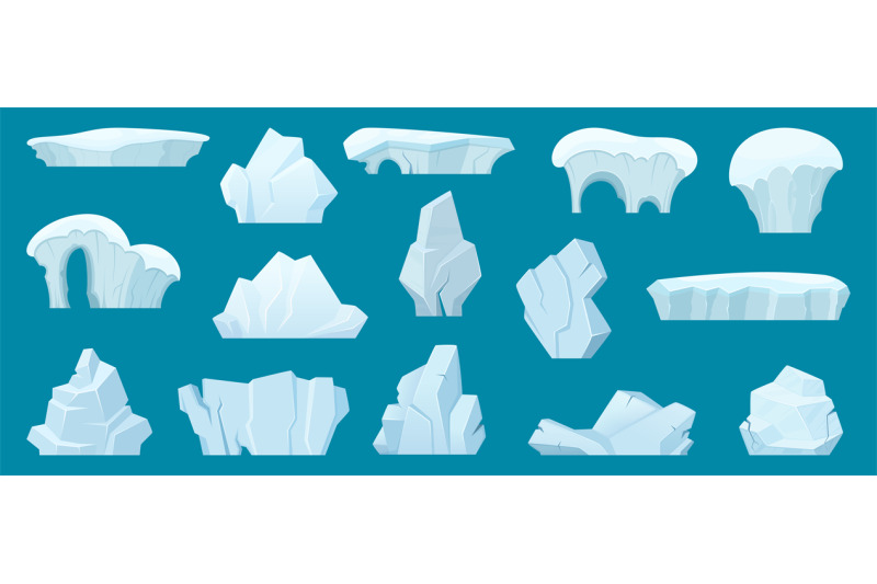 iceberg-arctic-landscape-with-cold-white-ice-rocks-in-the-ocean-water