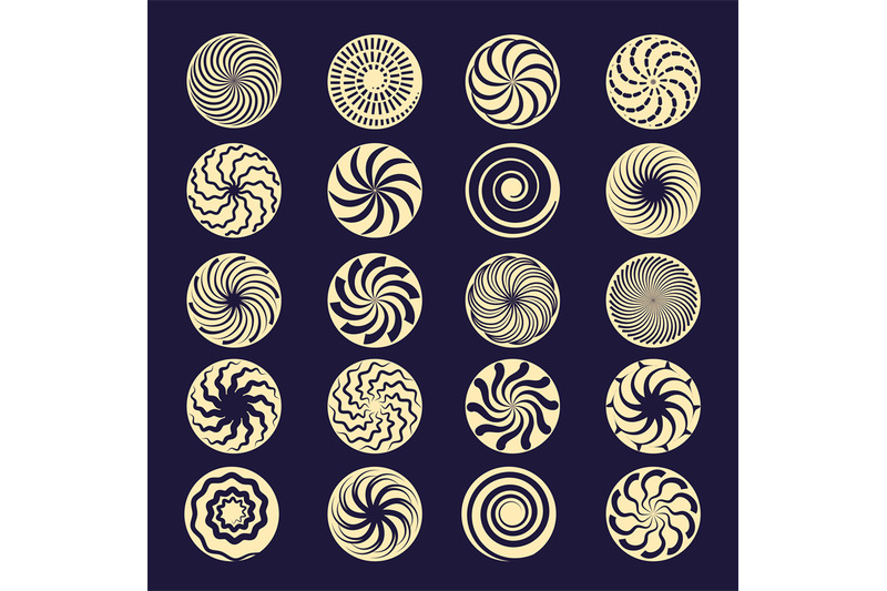 hypnotic-spiral-black-radial-motion-shapes-twirl-stroke-vector-elemen