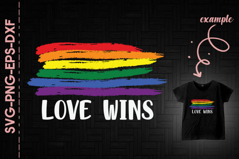 love-wins-lgbtq-flag-color-love-support