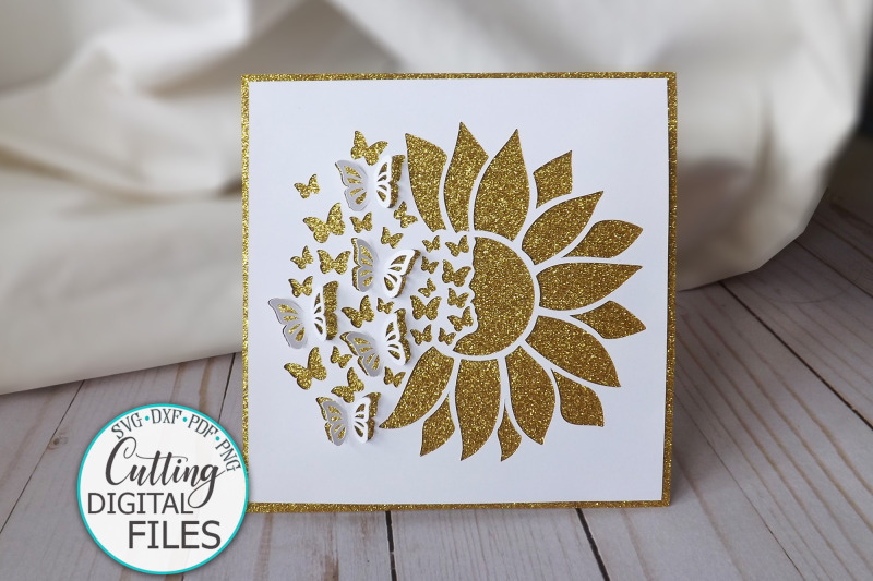 pop-up-sunflower-butterflies-card-svg-dxf-cut-out-template