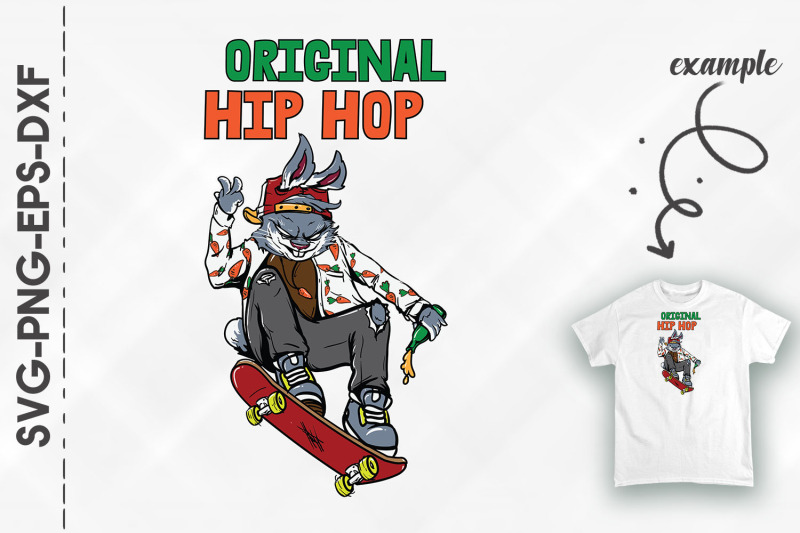 original-hip-hop-bunny-skateboard-easter