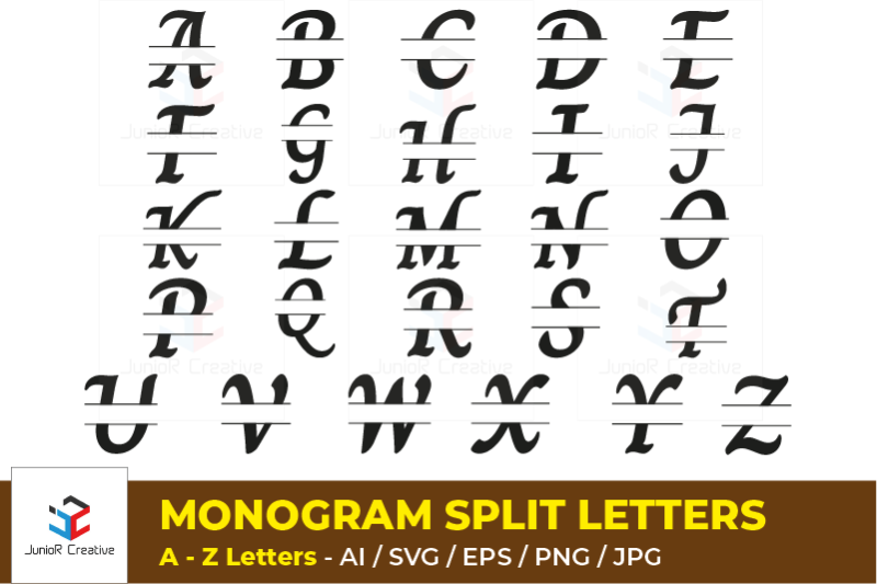 monogram-split-letters-alphabet-letters