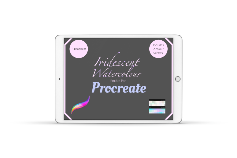 iridescent-watercolour-brushes-for-procreate-amp-2-colour-palettes