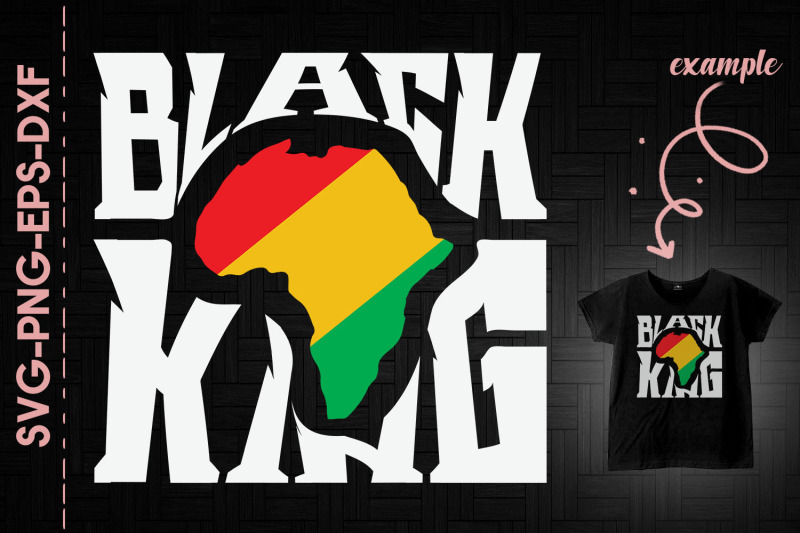 black-king-africa-map-africa-flag-blm