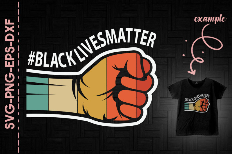 blacklivesmatter-retro-strong-fist-blm