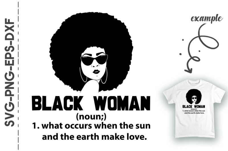 black-woman-defination-sun-earth-girl