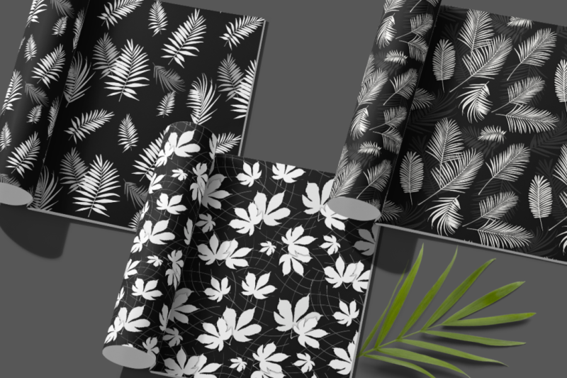 seamless-patterns-with-tropical-leaves
