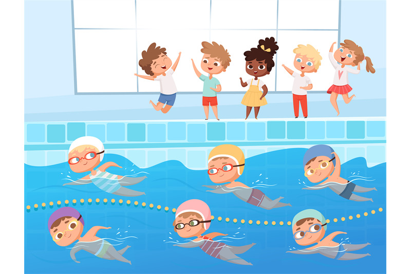 swimming-competition-kids-water-sport-swimming-race-in-pool-vector-ca