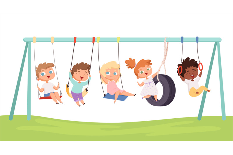 kids-swing-children-funny-games-rides-on-car-tears-rope-fitness-activ