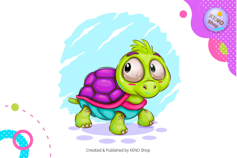 little-cartoon-turtle