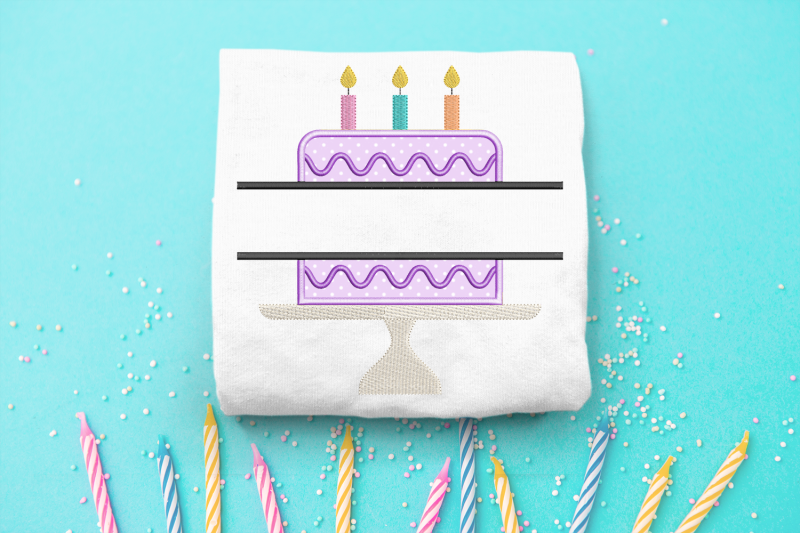 birthday-cake-on-cake-stand-split-applique-embroidery