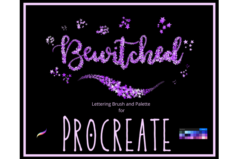 bewitched-procreate-lettering-brush-amp-palette