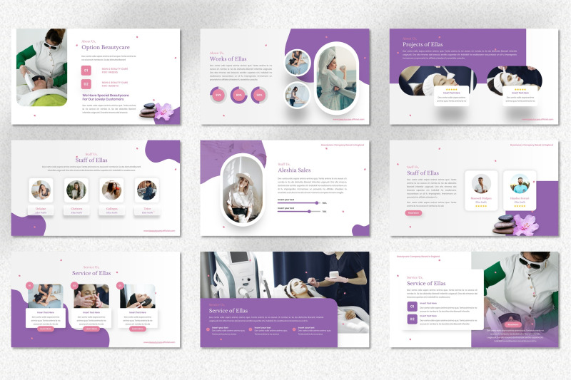 ellas-beauty-care-keynote-template