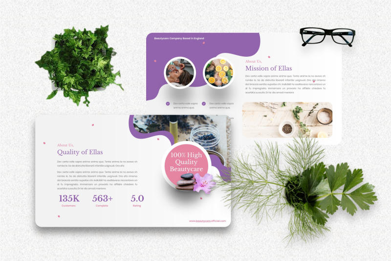 ellas-beauty-care-keynote-template