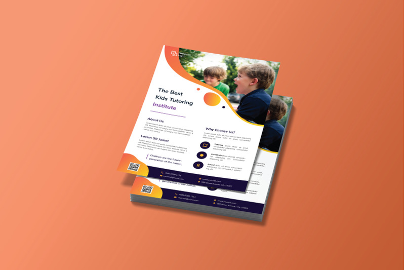 tutoring-kids-flyer-brochure-template