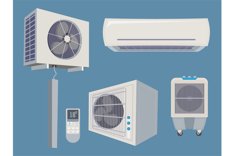 conditioner-set-air-condition-wind-system-ventilation-vector-cartoon