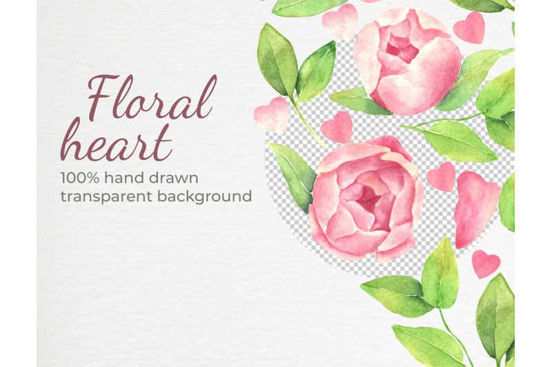 watercolor-floral-pink-peonies-heart