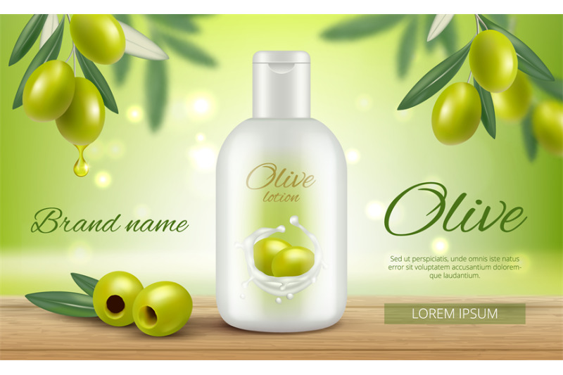 olive-cosmetics-promotional-banners-beauty-woman-natural-face-skin-ca