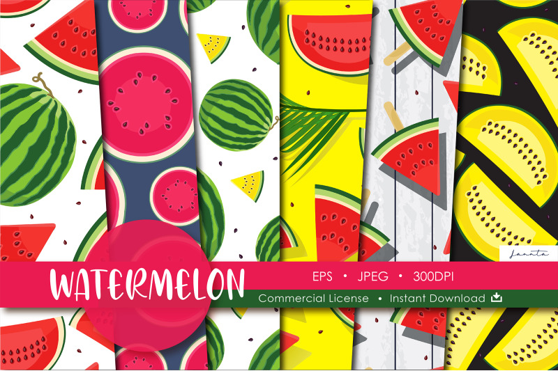 watermelon-fruit-seamless-pattern-background