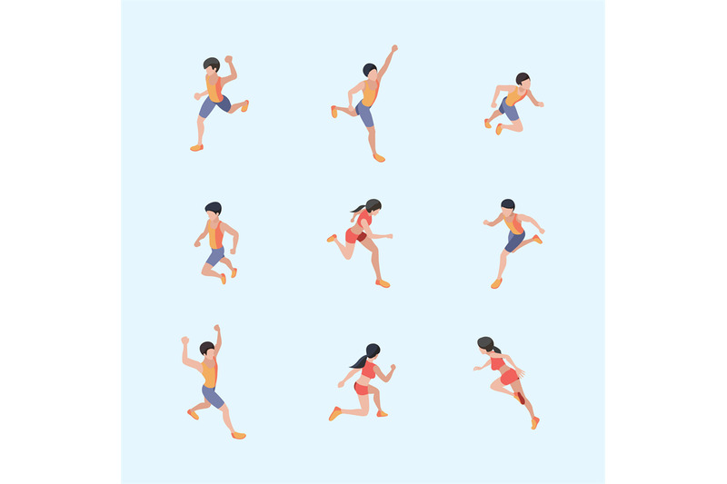 marathon-runners-sport-healthy-lifestyle-people-running-vector-isomet