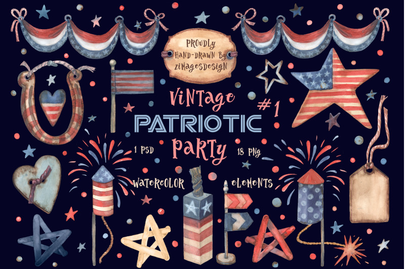 watercolor-4th-july-png-clipart-1