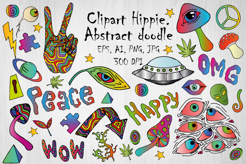 psychedelic-hippie-alien-clipart-sublimation-lettering