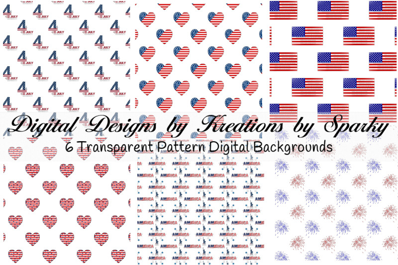 july-4-transparent-pattern-digital-backgrounds