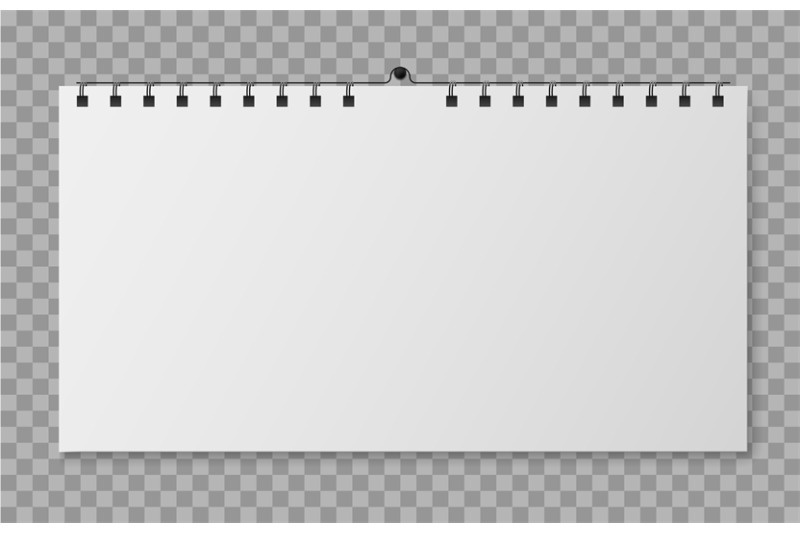 wall-calendar-mockup-blank-horizontal-calendar-front-view-empty-squa